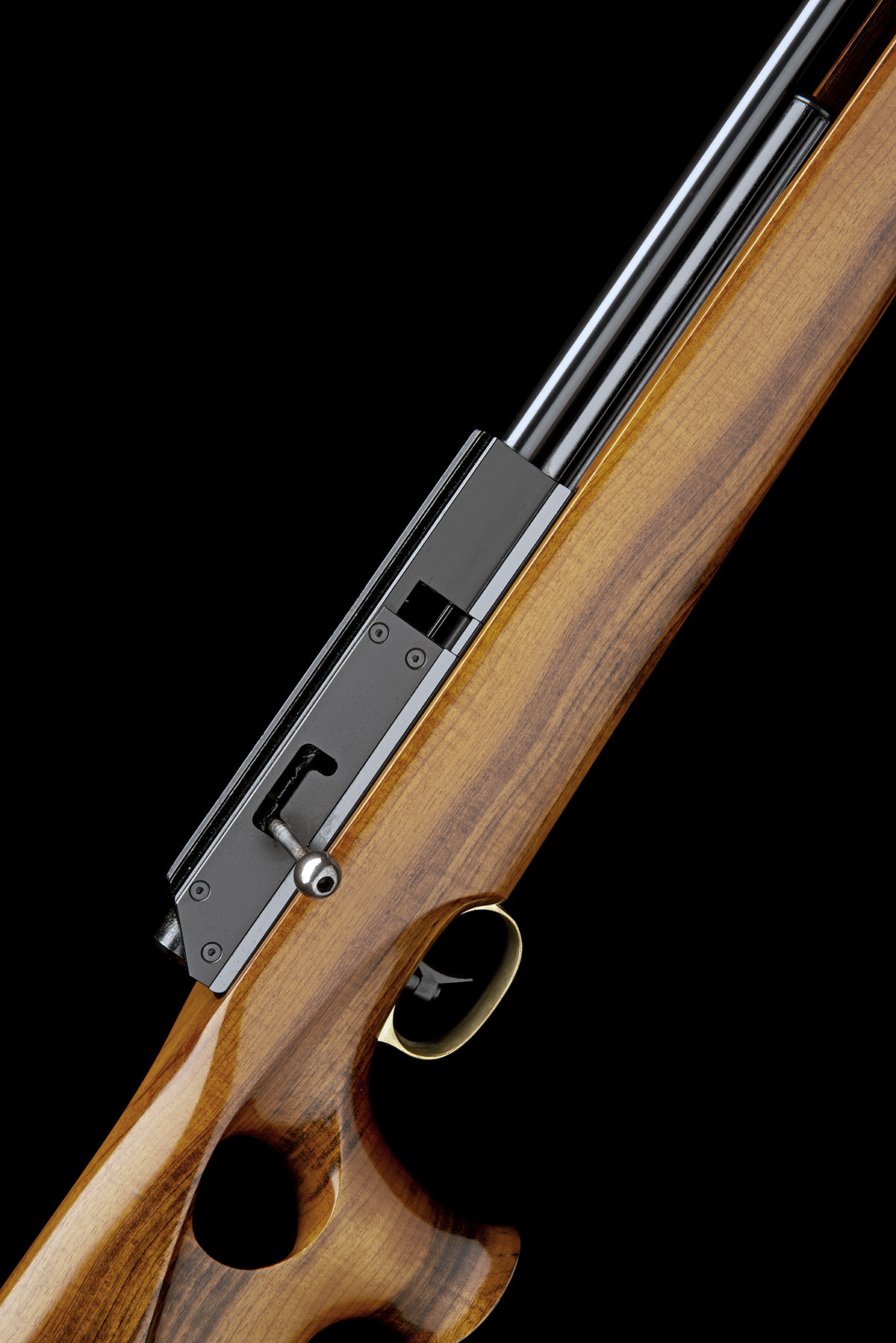 STALKER RIFLES, ENGLAND A RARE .22 FAC-RATED LIMITED EDITION PRE-CHARGED PNEUMATIC AIR-RIFLE,