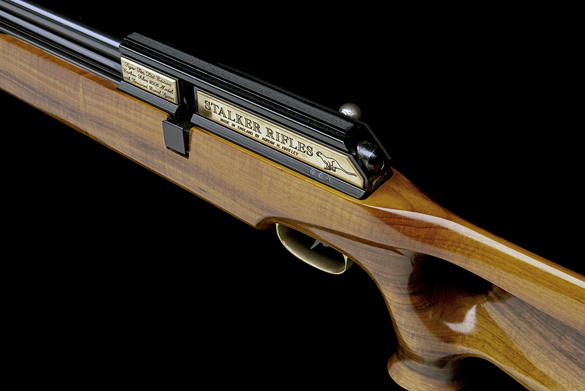 STALKER RIFLES, ENGLAND A RARE .22 FAC-RATED LIMITED EDITION PRE-CHARGED PNEUMATIC AIR-RIFLE, - Image 3 of 5