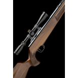 THEOBEN ENGINEERING, ENGLAND A RARE .22 UNDER-LEVER GAS-RAM REPEATING AIR-RIFLE, MODEL 'SLR