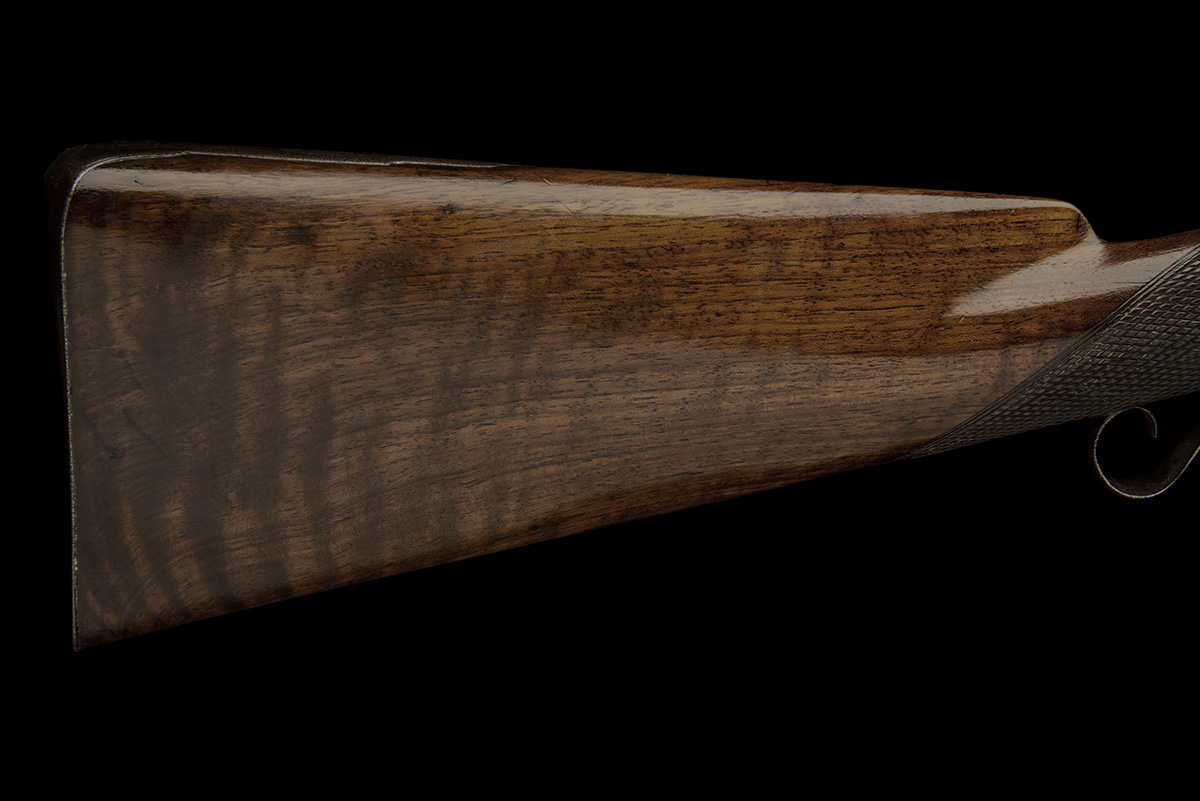 HENRY HART, BIRMINGHAM A 20-BORE PERCUSSION SINGLE-BARRELLED SPORTING-RIFLE, no visible serial - Image 6 of 6