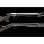LINCOLN JEFFERIES, BIRMINGHAM TWO .177 VARIANTS OF THE UNDER-LEVER AIR-RIFLE MODEL 'H THE