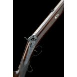 MORTIMER, LONDON A .650 PERCUSSION SINGLE-BARRELLED SPORTING-RIFLE, no visible serial number,