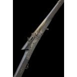 A GOOD 25-BORE MATCHLOCK KOFTGARI-DECORATED MUSKET, MODEL 'TORADOR', no visible serial number,