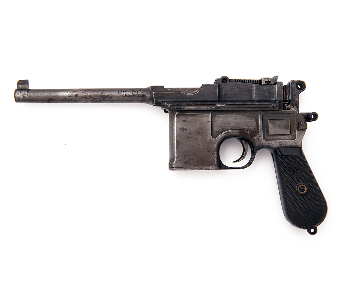 MAUSER, GERMANY A 7.63mm (MAUSER) SEMI-AUTOMATIC PISTOL, MODEL 'C96 'BROOMHANDLE', serial no. 95962,