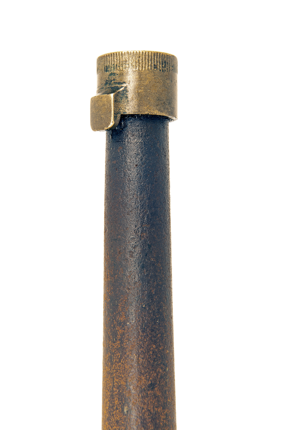 A SCARCE 100-BORE PRE-CHARGED PNEUMATIC TAP-ACTION AIR-CANE, MODEL 'CRANKED RESERVOIR TYPE', no - Image 3 of 3