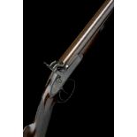 WESTLEY RICHARDS, LONDON A 14-BORE PERCUSSION DOUBLE-BARRELLED SPORTING-GUN, serial no. 2138, for