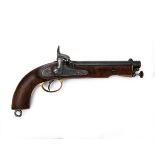 SWINBURN, BIRMINGHAM A GOOD .577 PERCUSSION SMOOTHBORE SERVICE-PISTOL, MODEL 'INDIAN LANCER'S