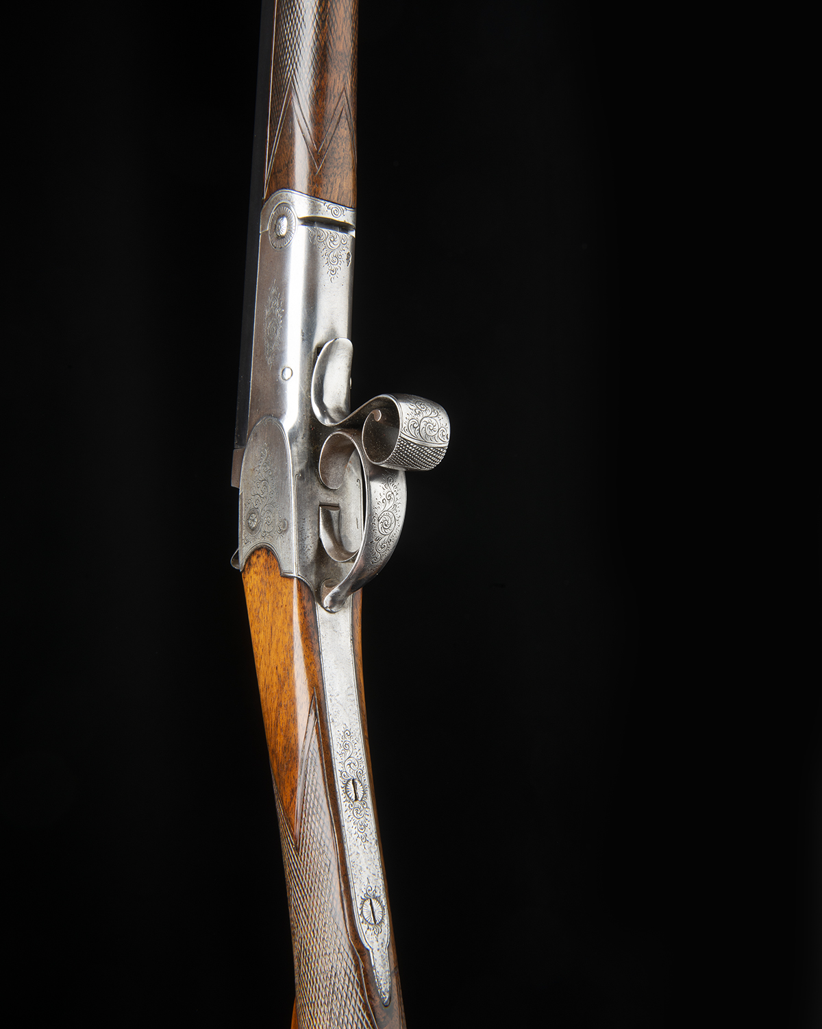 HOLLAND & HOLLAND A .360 (NO.5) BLACK POWDER SINGLE-BARRELLED UNDERLEVER ROOK OR RABBIT HAMMER - Image 2 of 5