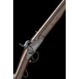 CHARLES MOORE, LONDON A RARE .730 PERCUSSION 'CONTRACT' CAVALRY CARBINE, no visible serial number,