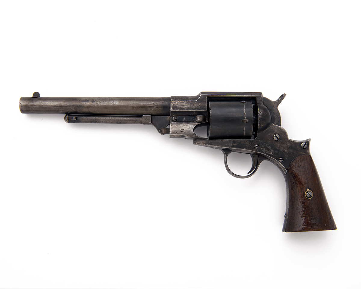 FREEMAN, USA A SCARCE .44 PERCUSSION SINGLE-ACTION REVOLVER, MODEL 'ARMY', serial no. 1437, circa - Image 2 of 2