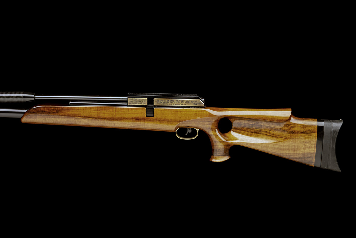 STALKER RIFLES, ENGLAND A RARE .22 FAC-RATED LIMITED EDITION PRE-CHARGED PNEUMATIC AIR-RIFLE, - Image 2 of 5