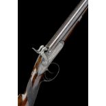 BARNETT, LONDON A 20-BORE PERCUSSION DOUBLE-BARRELLED SPORTING-GUN, no visible serial number,