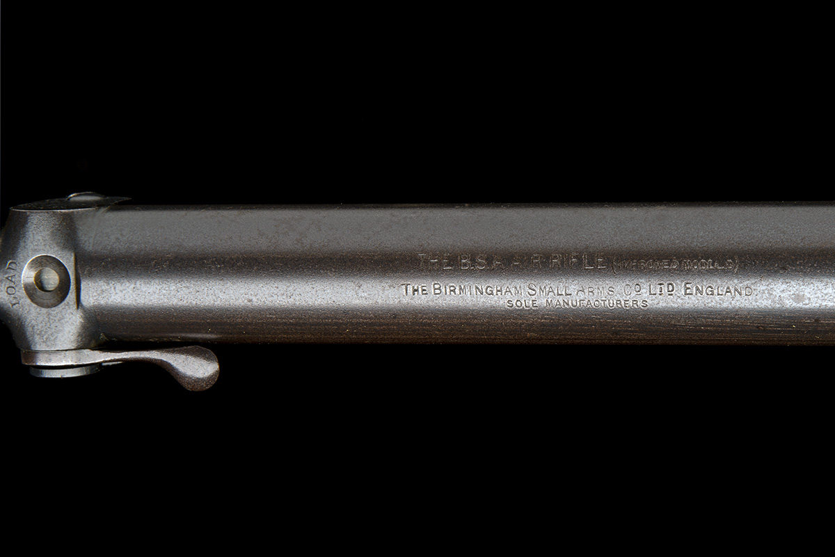 BSA, BIRMINGHAM A .177 UNDER-LEVER AIR-RIFLE, MODEL 'IMPROVED MODEL 'D'', serial no. 32930, for - Image 3 of 6