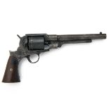 FREEMAN, USA A SCARCE .44 PERCUSSION SINGLE-ACTION REVOLVER, MODEL 'ARMY', serial no. 1437, circa