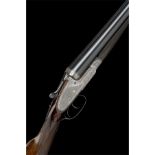 F.T. BAKER A 12-BORE SIDELOCK EJECTOR, serial no. 7894, 30in. nitro reproved barrels, the rib