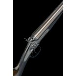 BOSS & CO. AN EXCEPTIONALLY RARE 1887 PATENT 12-BORE SIDELEVER HAMMER EJECTOR PIGEON GUN, serial no.