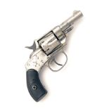 FOREHAND & WADSWORTH, USA A .320 (RIMFIRE) SIX-SHOT POCKET REVOLVER, MODEL 'DOUBLE-ACTION No.32',