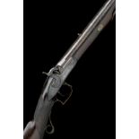 HEWSON, LONDON A .650 PERCUSSION SINGLE-BARRELLED SPORTING-RIFLE, no visible serial number, circa