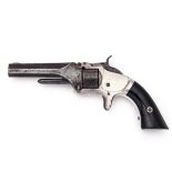 SMITH & WESSON, USA A .22 (SHORT) SEVEN-SHOT POCKET-REVOLVER, MODEL '1, SECOND ISSUE', serial no.