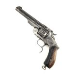 SMITH & WESSON, USA A .44 (RUSSIAN) SIX-SHOT SINGLE-ACTION REVOLVER, MODEL 'NEW MODEL RUSSIAN',