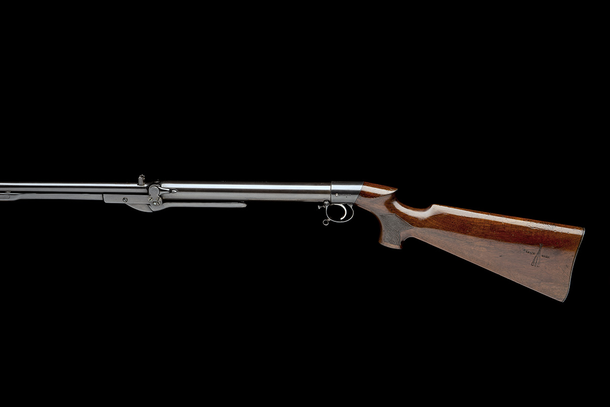 BSA, BIRMINGHAM A .22 UNDER-LEVER AIR-RIFLE, MODEL 'IMPROVED MODEL 'D'', serial no. 50966, for 1911, - Image 2 of 5