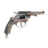 ST ETIENNE ARSENAL, FRANCE AN 11mm (FRENCH ORD.) SIX-SHOT SERVICE-REVOLVER, MODEL 'M1873', serial