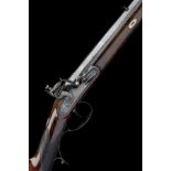 W. MACLAUGHLAN, EDINBURGH A 20-BORE FLINTLOCK SINGLE-SHOT BALL-GUN, no visible serial number,