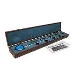 CUSTOM SHOOTING PRODUCTS A CASED BORE-MEASURING GAUGE, with interchangeable heads for 12-bore, 20-