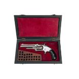 SMITH & WESSON, USA A CASED .32 RIMFIRE FIVE-SHOT POCKET-REVOLVER, MODEL '1 1/2 SECOND ISSUE',