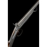 MATTHEWS, KENDALL A 14-BORE PINFIRE DOUBLE-BARRELLED SLIDE-FORWARDS SPORTING-GUN, MODEL 'BASTIN'S