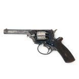 TRANTER FOR JOHN HAYTON, GRAHAMS TOWN AN 80-BORE PERCUSSION REVOLVER, MODEL 'TRANTER'S PATENT',