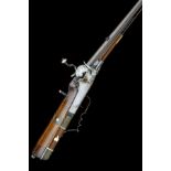 A 20-BORE WHEELOCK SPORTING-RIFLE, UNSIGNED, no visible serial number, continental circa 1690,