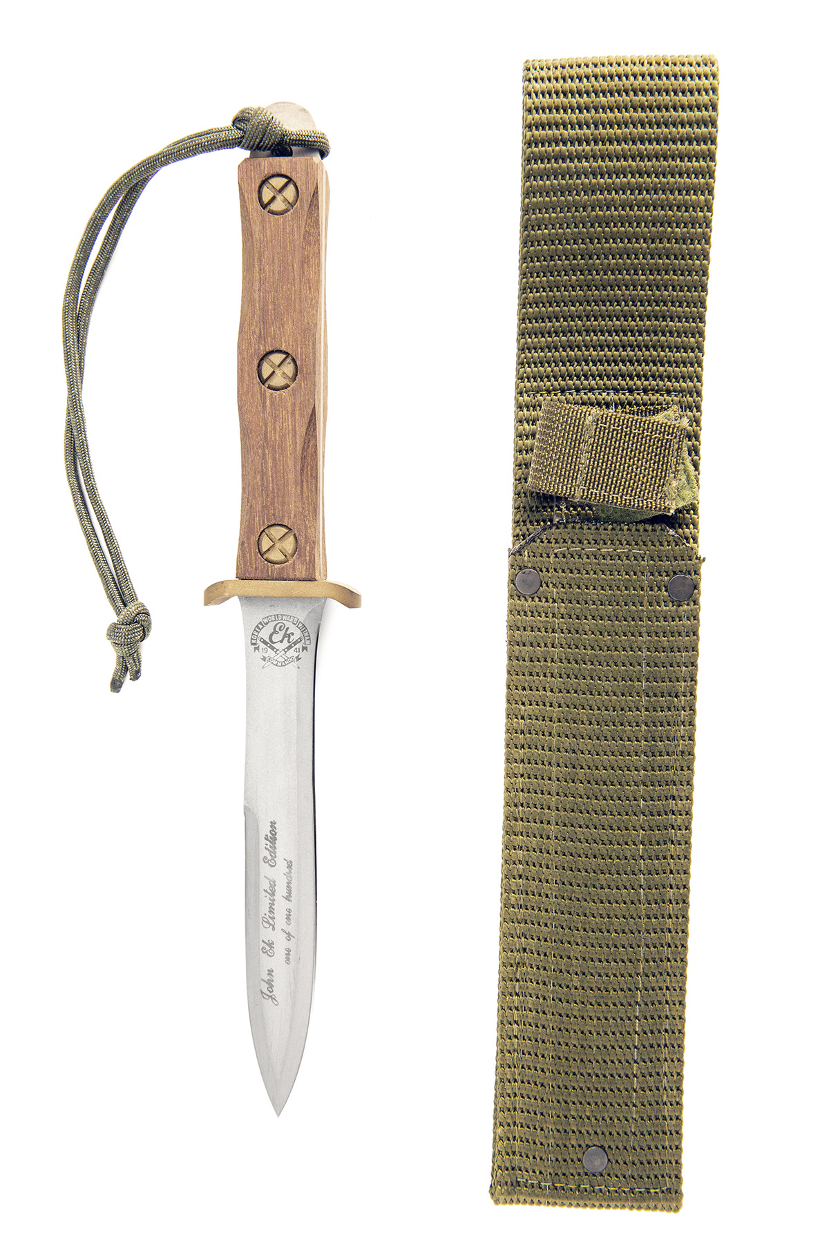 JOHN EK, USA A RARE BOXED LIMITED EDITION MILITARY DAGGER, MODEL 'WD3 '1 of 100'', circa 1995,