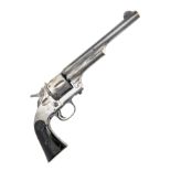 MERWIN HULBERT, USA A SCARCE .44 (M&H) SIX-SHOT SINGLE-ACTION REVOLVER MODEL 'ARMY, FIRST ISSUE',