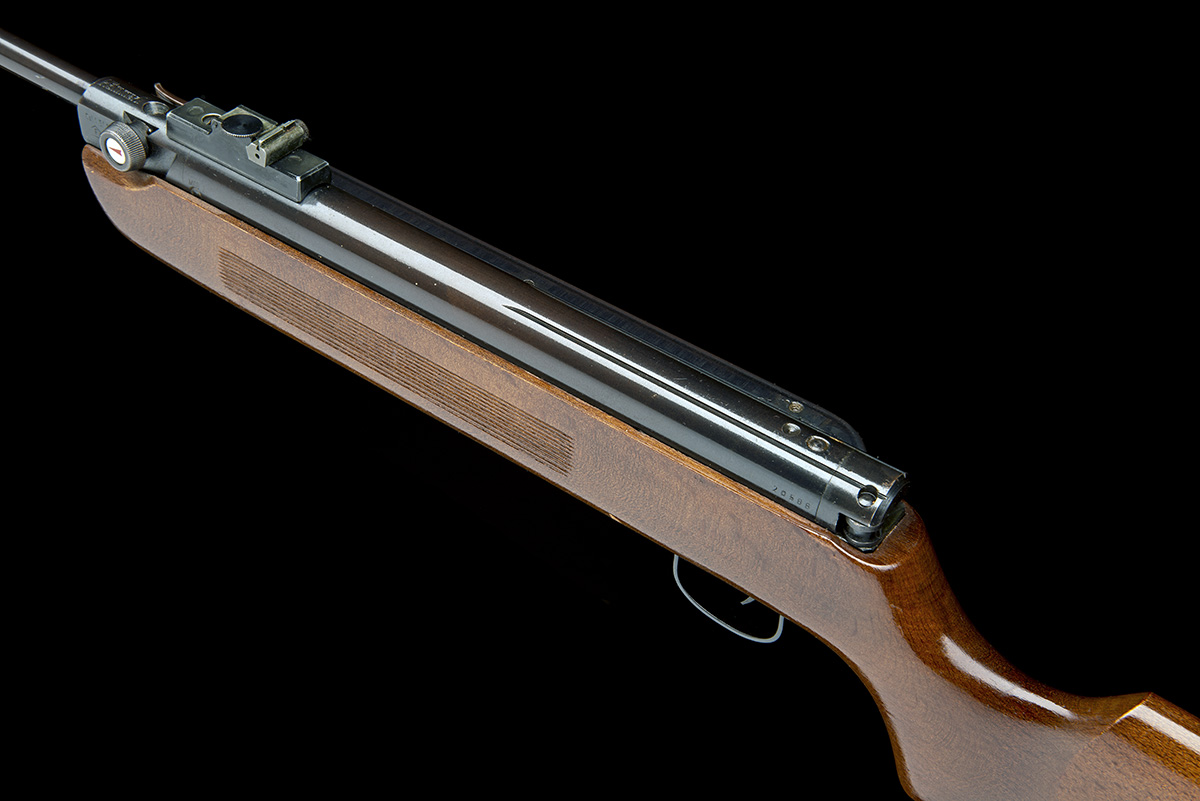 HAMMERLI, GERMANY A SCARCE .177 SIDE-LEVER AIR-RIFLE, MODEL '2', serial no. 20588, circa 1972, - Image 3 of 5