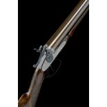 WESTLEY RICHARDS A 12-BORE 1871 PATENT SNAP-ACTION TOPLEVER BAR-IN-WOOD HAMMERGUN, serial no. 12907,