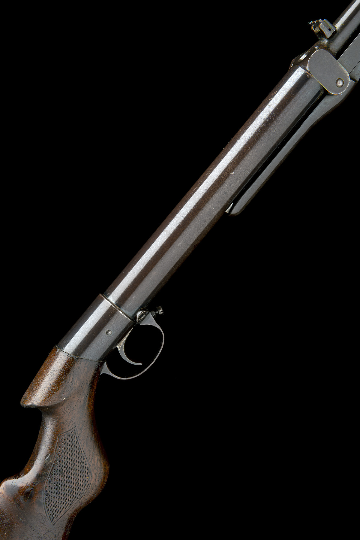 DIANA, GERMANY A SCARCE .22 UNDER-LEVER AIR-RIFLE, MODEL 'DIANA 48 LATE TYPE', no visible serial