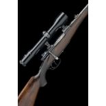 MAUSER AN 8X60S FULL-STOCKED BOLT-MAGAZINE SPORTING RIFLE, serial no. 863.49, 21 3/4in. nitro