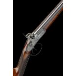 PARKER FIELD & SONS WITH W. SMITH LONDON A GOOD 16-BORE PERCUSSION DOUBLE-BARRELLED SPORTING-GUN,