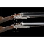 WILLIAM POWELL & SON A PAIR OF 12-BORE SIDELOCK EJECTORS, serial no. 13076 / 7, 28in. replacement