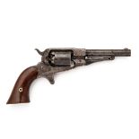 E. REMINGTON, USA A .31 PERCUSSION POCKET REVOLVER, MODEL 'REMINGTON 1858 NEW MODEL POCKET',