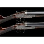 AUG. LEBEAU-COURALLY A PAIR OF 20-BORE 'MOD. C' SIDELOCK EJECTORS, serial no. 43686 / 7, 26 3/