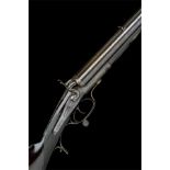 E. PATON & SON A .500 (3IN.) BLACK POWDER EXPRESS ROTARY-UNDERLEVER DOUBLE HAMMER RIFLE, serial