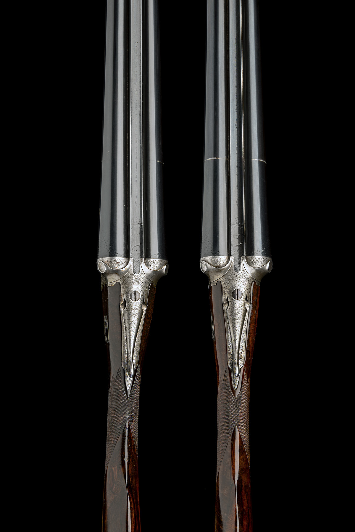 W.W. GREENER A PAIR OF 12-BORE 'G3 MONARCH' BOXLOCK EJECTORS, serial no. 47725 / 6, 28in. sleeved - Image 4 of 9