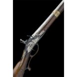 AUGUSTIN SCHOFL, VIENNA A 20-BORE FLINTLOCK SINGLE-BARRELLED SPORTING GUN WITH GILDED MOUNTS, no