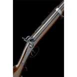 SWINBURN & SON A .524 PERCUSSION DOUBLE-BARRELLED SERVICE RIFLE, MODEL 'JACOB'S' no visible serial