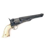 COLT, USA A .36 PERCUSSION SIX-SHOT REVOLVER, MODEL '1861 NAVY' serial no. 11025, for 1863, with