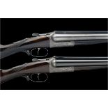 JOHN DICKSON & SON A PAIR OF LIGHTWEIGHT 12-BORE 1887 PATENT 'ROUND ACTION' TRIGGERPLATE-ACTION