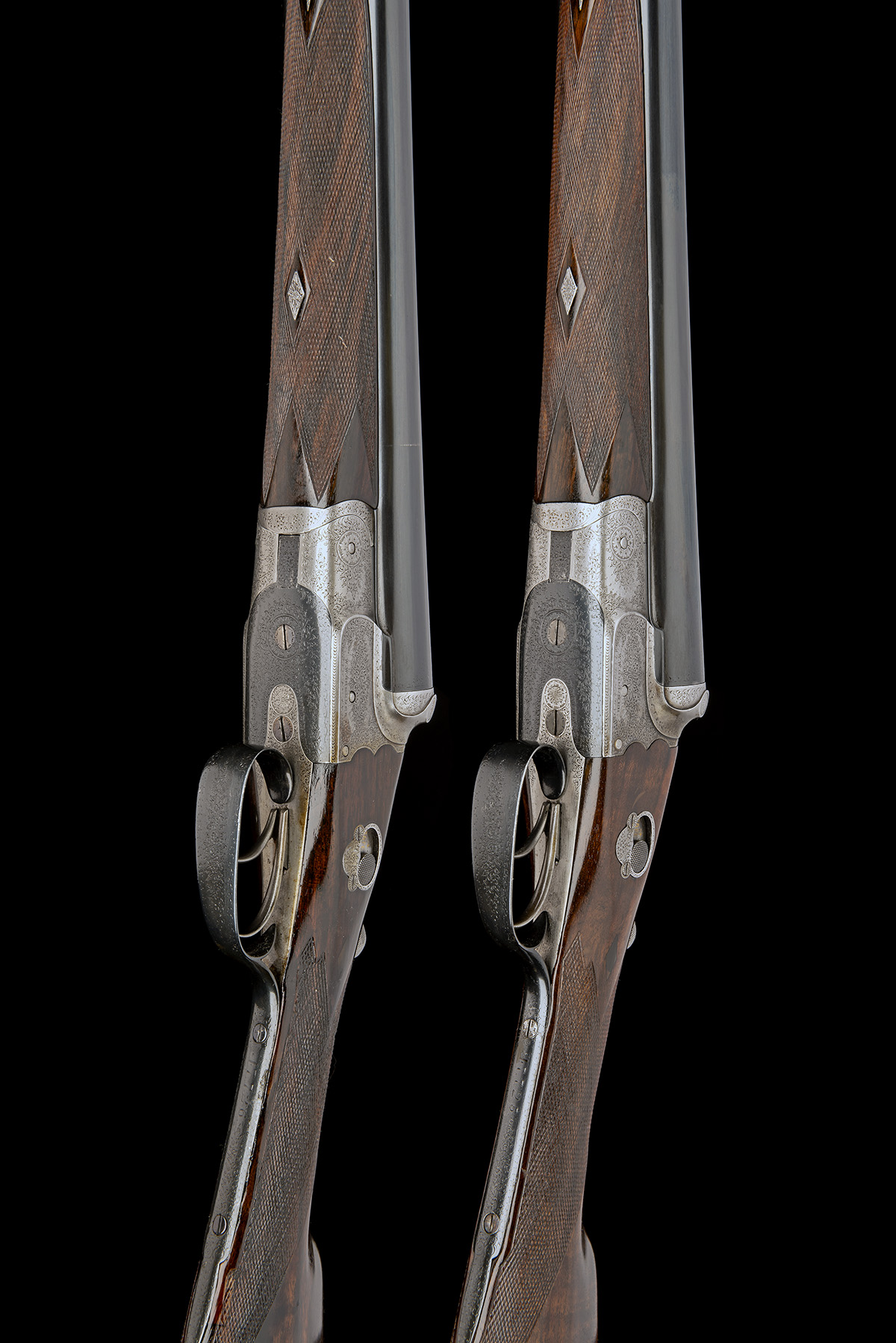 W.W. GREENER A PAIR OF 12-BORE 'G3 MONARCH' BOXLOCK EJECTORS, serial no. 47725 / 6, 28in. sleeved - Image 3 of 9