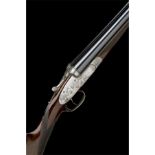 J. BLANCH & SON A 12-BORE ROUNDED-BAR SIDELOCK EJECTOR, serial no. 9518, 27 5/8in. nitro chopperlump